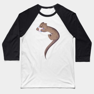 Transgender Pride Otter Baseball T-Shirt